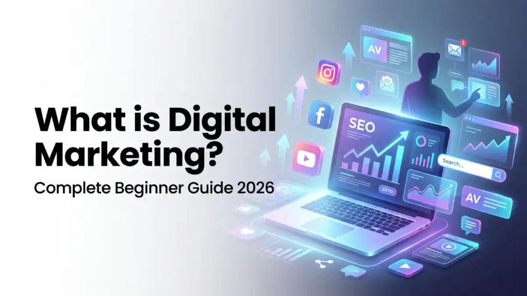 What is Digital Marketing? Complete Beginner Guide 2026